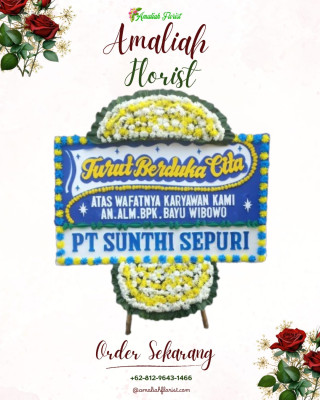 Papan Bunga Duka di Tasikmalaya