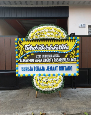 Papan Bunga Duka di Tasikmalaya