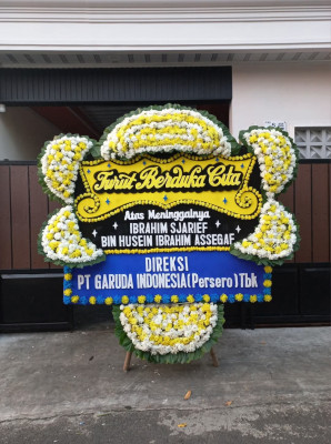 Papan Bunga Duka di Tasikmalaya