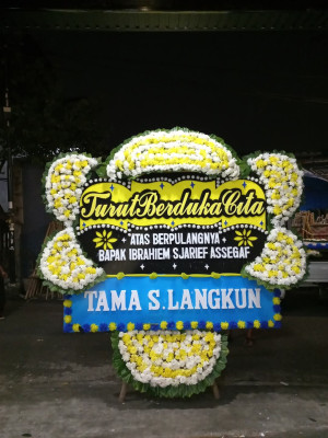 Papan Bunga Duka di Tasikmalaya