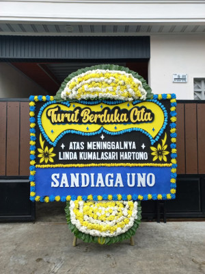 Papan Bunga Duka di Tasikmalaya