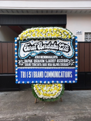 Papan Bunga Duka di Tasikmalaya